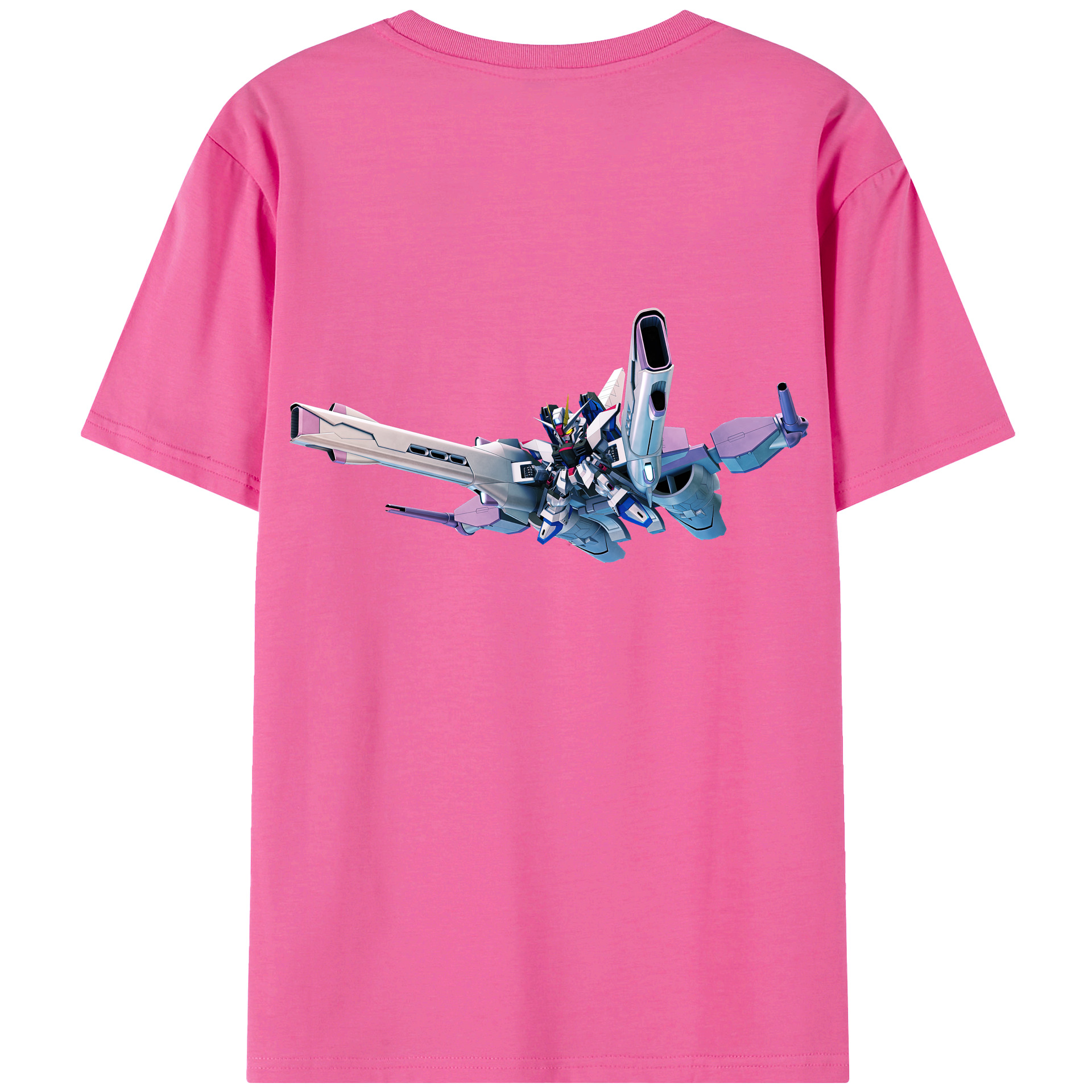 （画像用） 機動戦士ガンダム Mobile Suit Gundam レディース半袖Tシャツ(バックプリント)